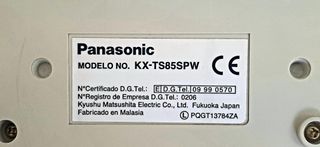 Teléfono fijo Panasonic KX-TS85