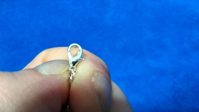 Pulsera plata de ley cadena simple