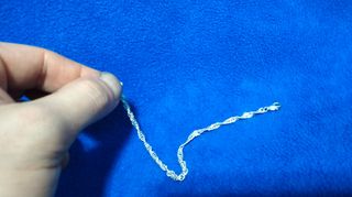 Pulsera plata de ley cadena clasica