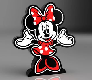 Letrero led Minnie mouse