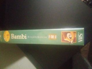 Película de Bambi VHS