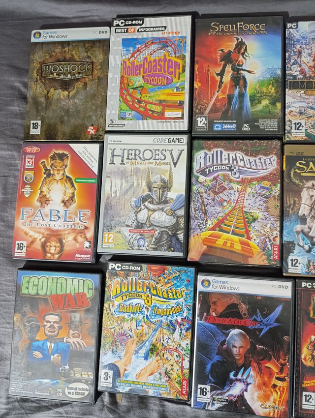 🎀 Juegos Clásicos PC Retro 5€ unidad / 50€ todos