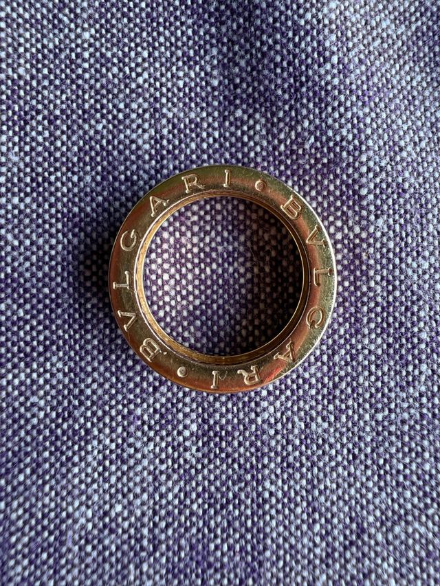 Anillo Bulgari oro rosa original