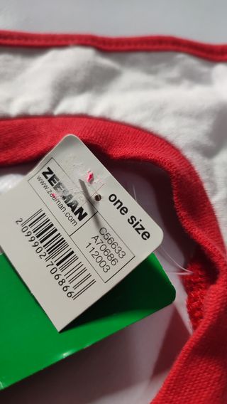 PACK BABERO + GORRO NAVIDAD ZEEMAN 🎅