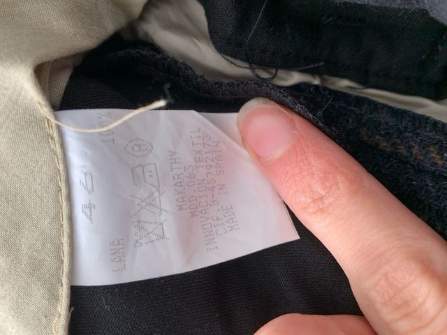 Pantalón de hombre Makarthy de lana cuadros