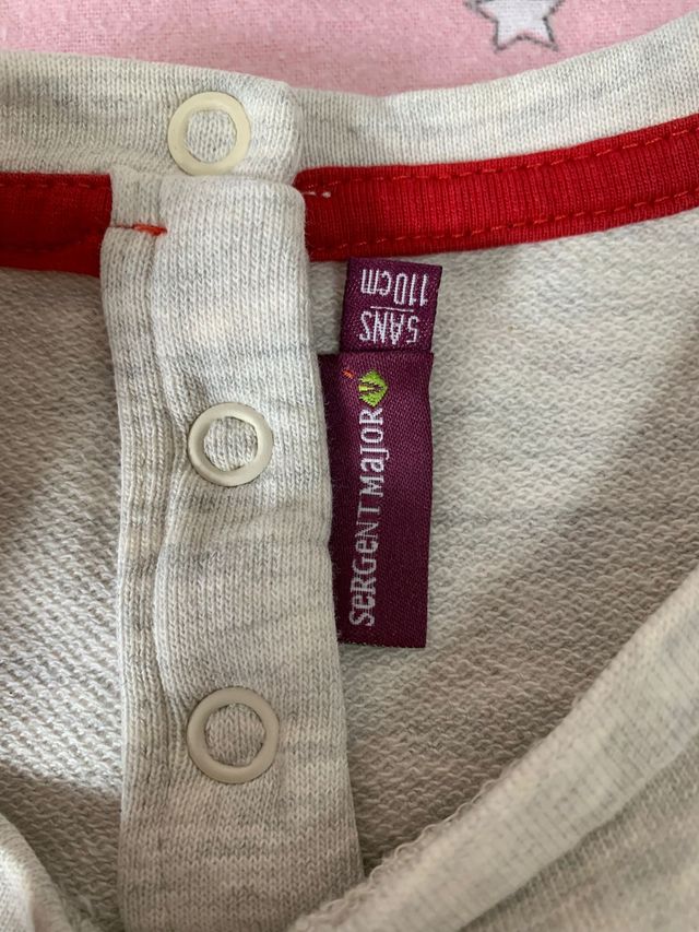 Felpa da bambina Sergent Major Cherry, 5 anni