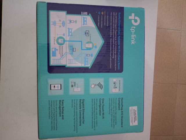 TL-WPA7617 KIT 1000Mbt-s Ethernet Wifi. Nuevo! New