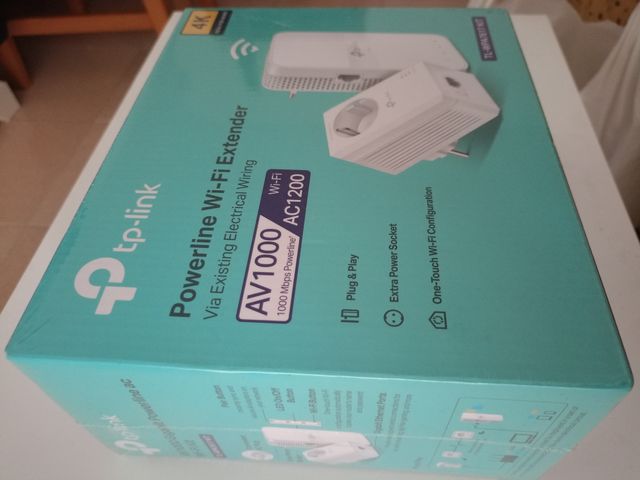 TL-WPA7617 KIT 1000Mbt-s Ethernet Wifi. Nuevo! New
