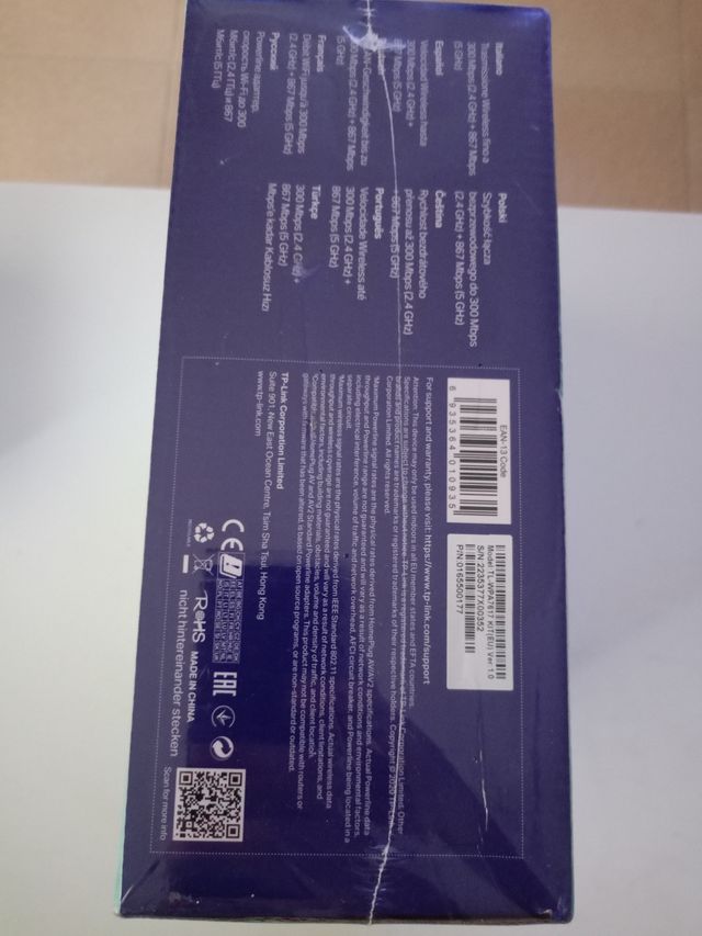 TL-WPA7617 KIT 1000Mbt-s Ethernet Wifi. Nuevo! New