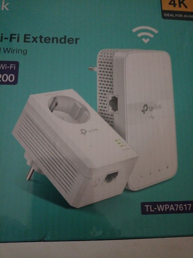 TL-WPA7617 KIT 1000Mbt-s Ethernet Wifi. Nuevo! New