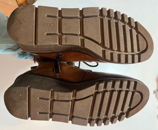 Botin piel cuero cuña confort