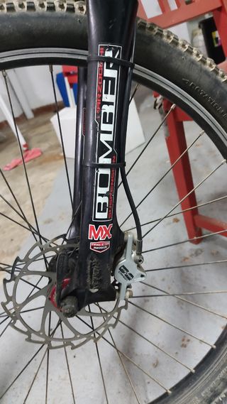 Bicicleta montaña Trek 3700 modificada