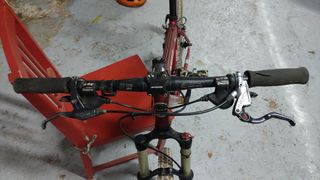 Bicicleta montaña Trek 3700 modificada