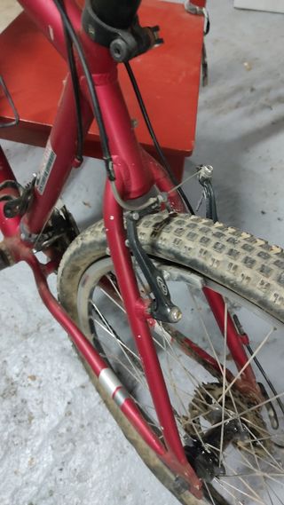 Bicicleta montaña Trek 3700 modificada