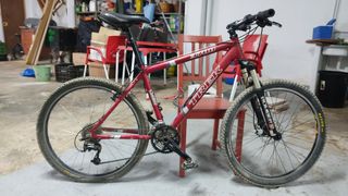 Bicicleta montaña Trek 3700 modificada