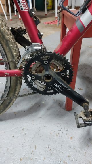 Bicicleta montaña Trek 3700 modificada