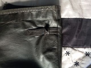 Cazadora de cuero Redskins