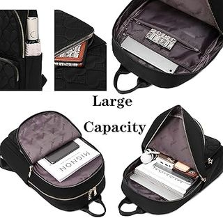 Mochila de mujer impermeable.