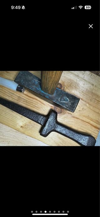 Bigornia Yunque y martillo segador