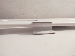 Barrera de cama nido madera blanca