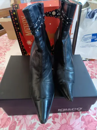 Stivaletti vintage in pelle