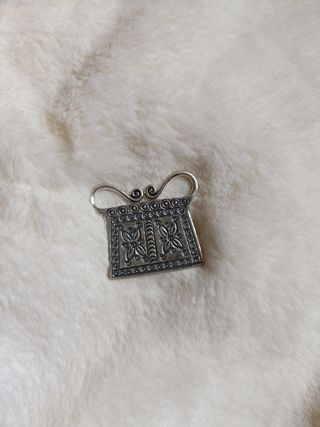 Colgante Tailandia plata Karen tribu