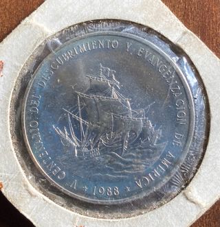 1 PESO REPUBLICA DOMINICANA 1988