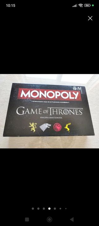 Monopoly juego de tronos
