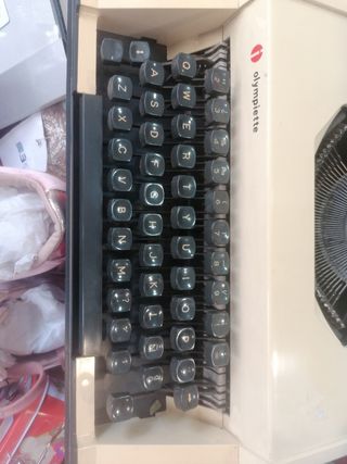 Máquina de escribir antigua