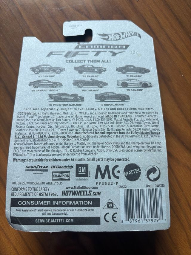 Hot Wheels 13 Copo Camaro