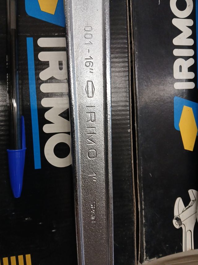 Llave inglesa 12" y 16" lote IRIMO