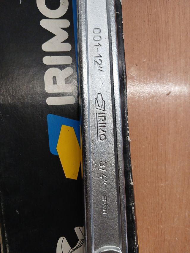 Llave inglesa 12" y 16" lote IRIMO