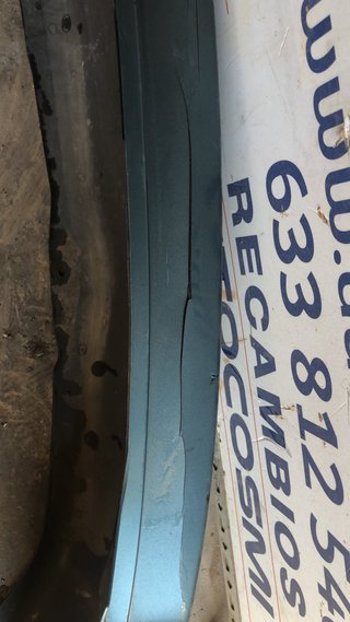 PARAGOLPES TRASERO FORD FIESTA 2005 GRIS OSCURO