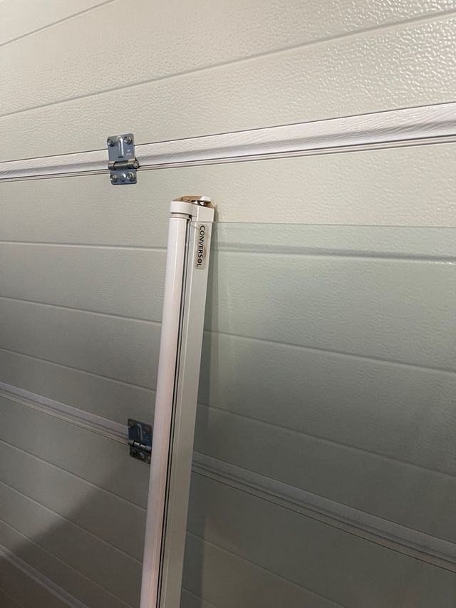 Puerta cristal abatible bañera de 145x75