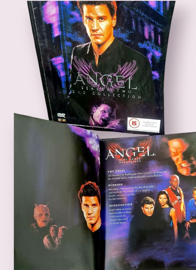 Serie "Angel" en DVD.