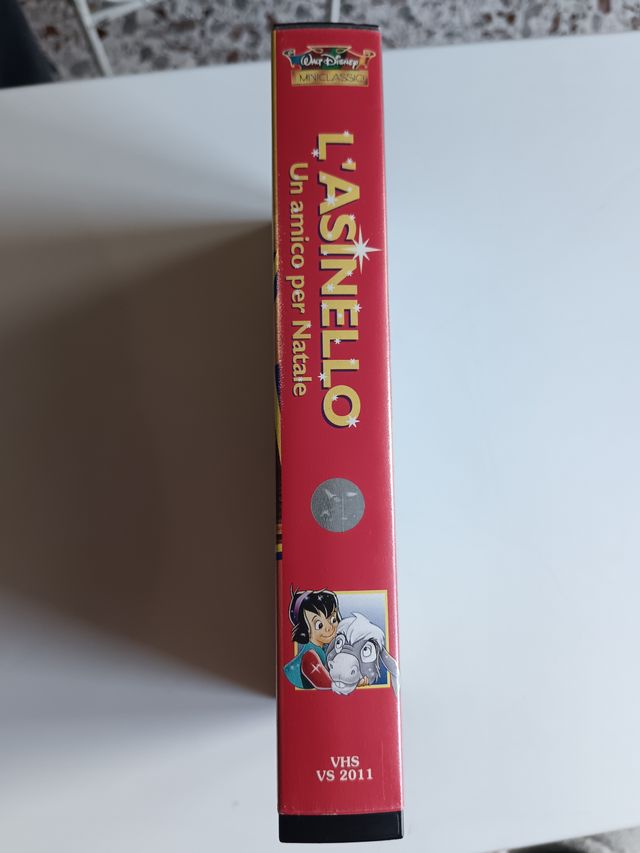 VHS L'Asinello - Disney - Un amico per Natale