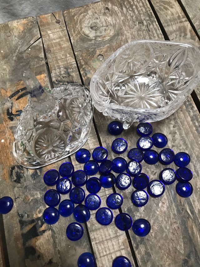 Bombonera de cristal