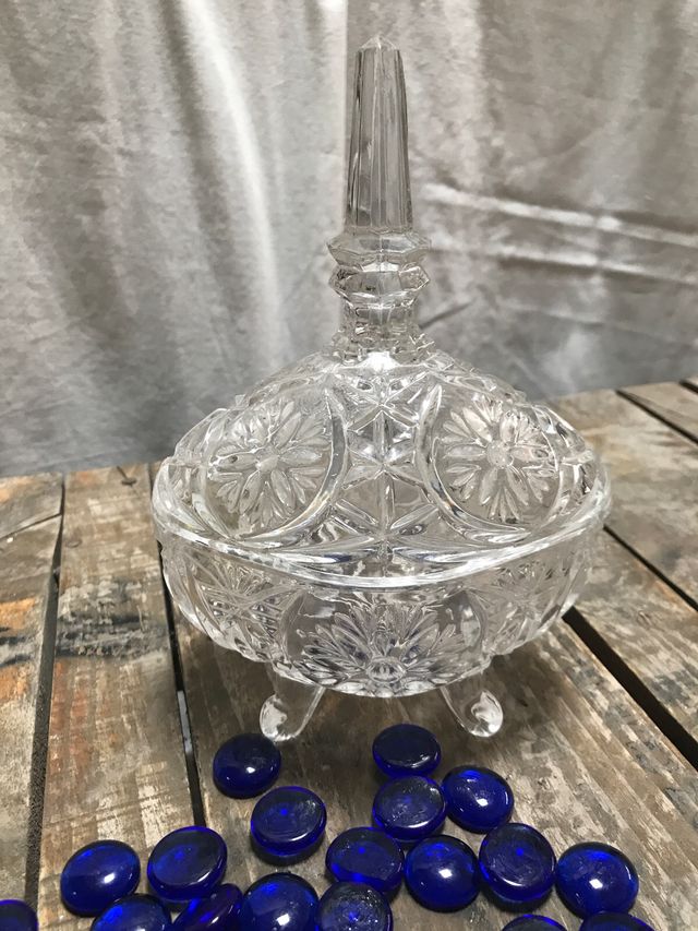 Bombonera de cristal