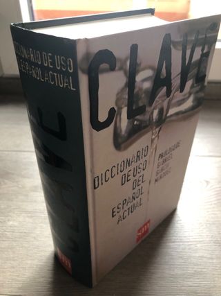 Clave diccionario de español actual CLAVE