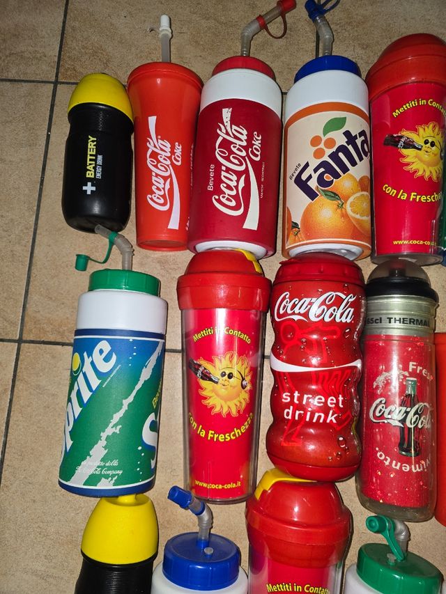 Borracce cocacola da collezione