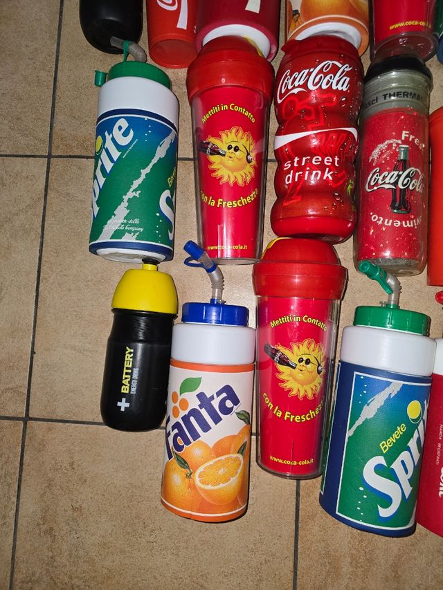 Borracce cocacola da collezione