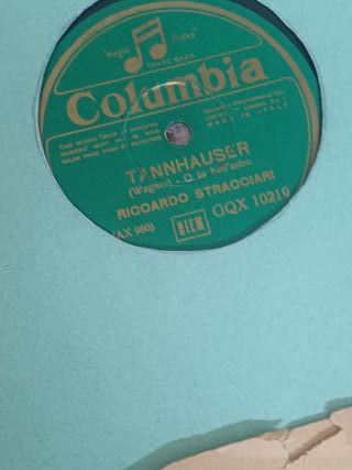 8 dischi 78 giri x grammofono columbia titoli FOTO