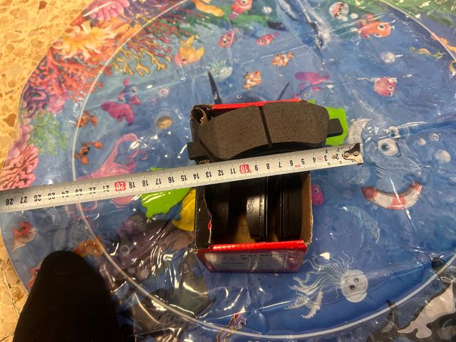 Juego de 4 pastillas de freno