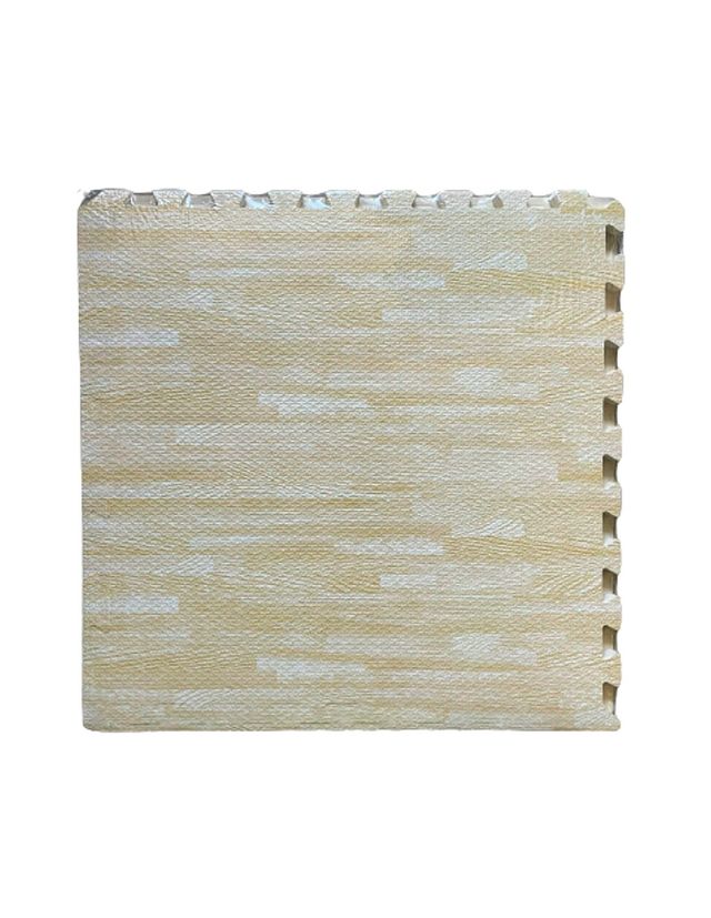 Pack de Tatamis 60x60x1cm Efecto Madera Clara