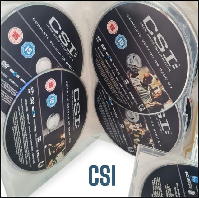 Colección Serie CSI en DVD.
