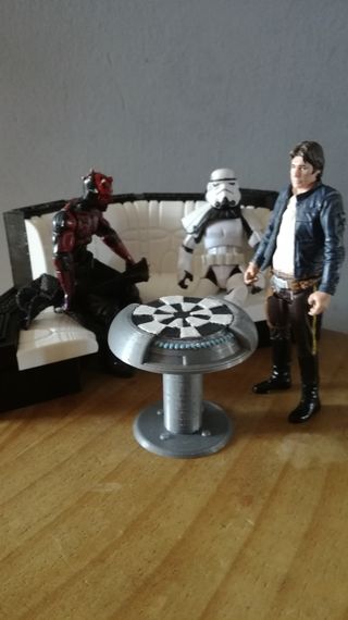Star Wars 3.75". Sofá Halcón milenario.