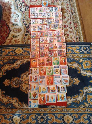Lote de cromos la liga 2011/12