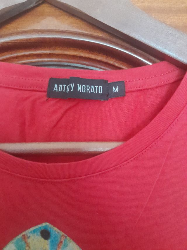 Camiseta estampada hombre "virgen