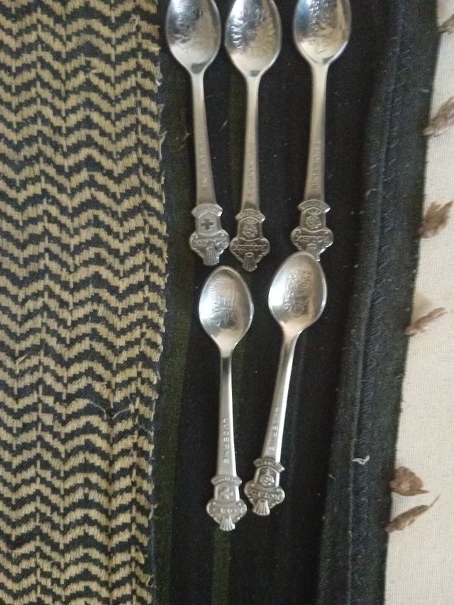 Rolex Bucherer Vintage cucchiaini souvenir