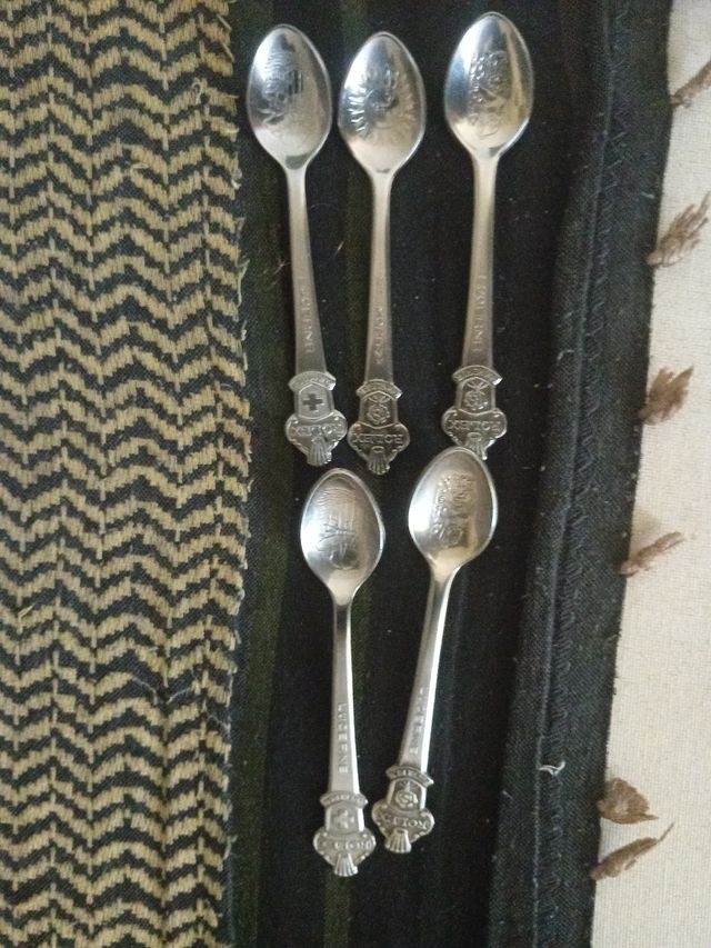 Rolex Bucherer Vintage cucchiaini souvenir